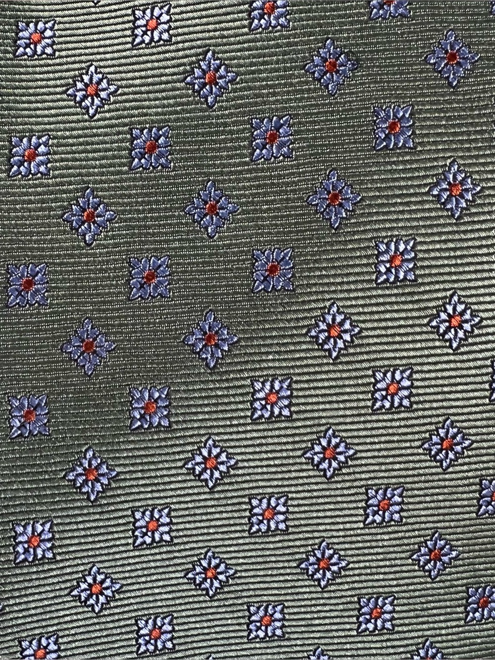 Brooks Brothers 346 Silk Neck Tie Green wedding workwear stain resistant - Picture 6 of 6
